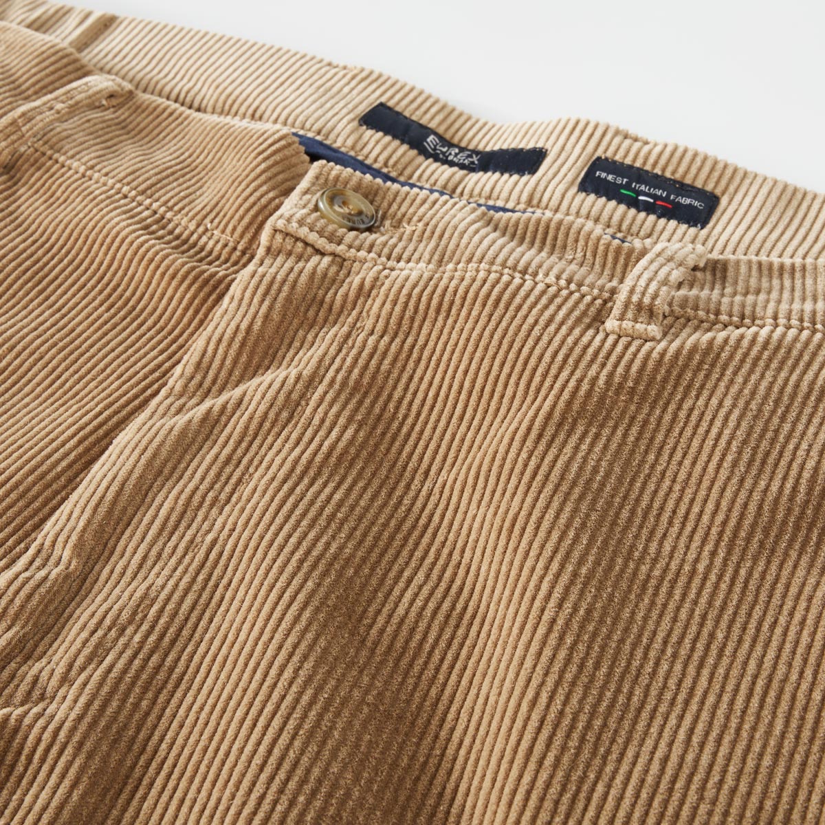 Eurex by Brax Cordhose "Thilo" mit Stretch, Tapered Fit sand