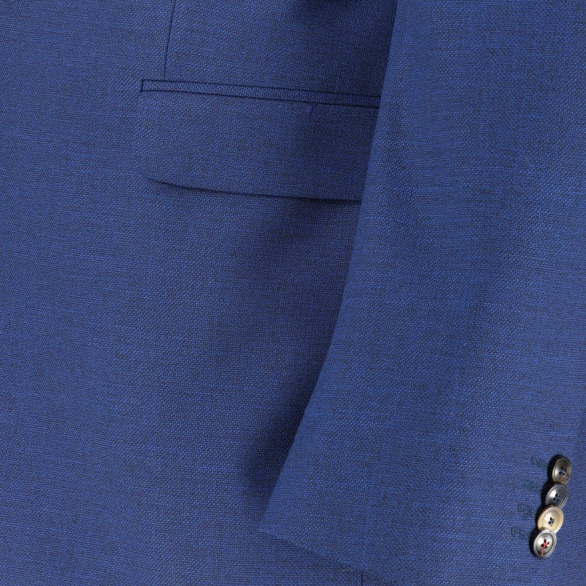 Digel Stretch-Sakko mit feiner Musterung blau