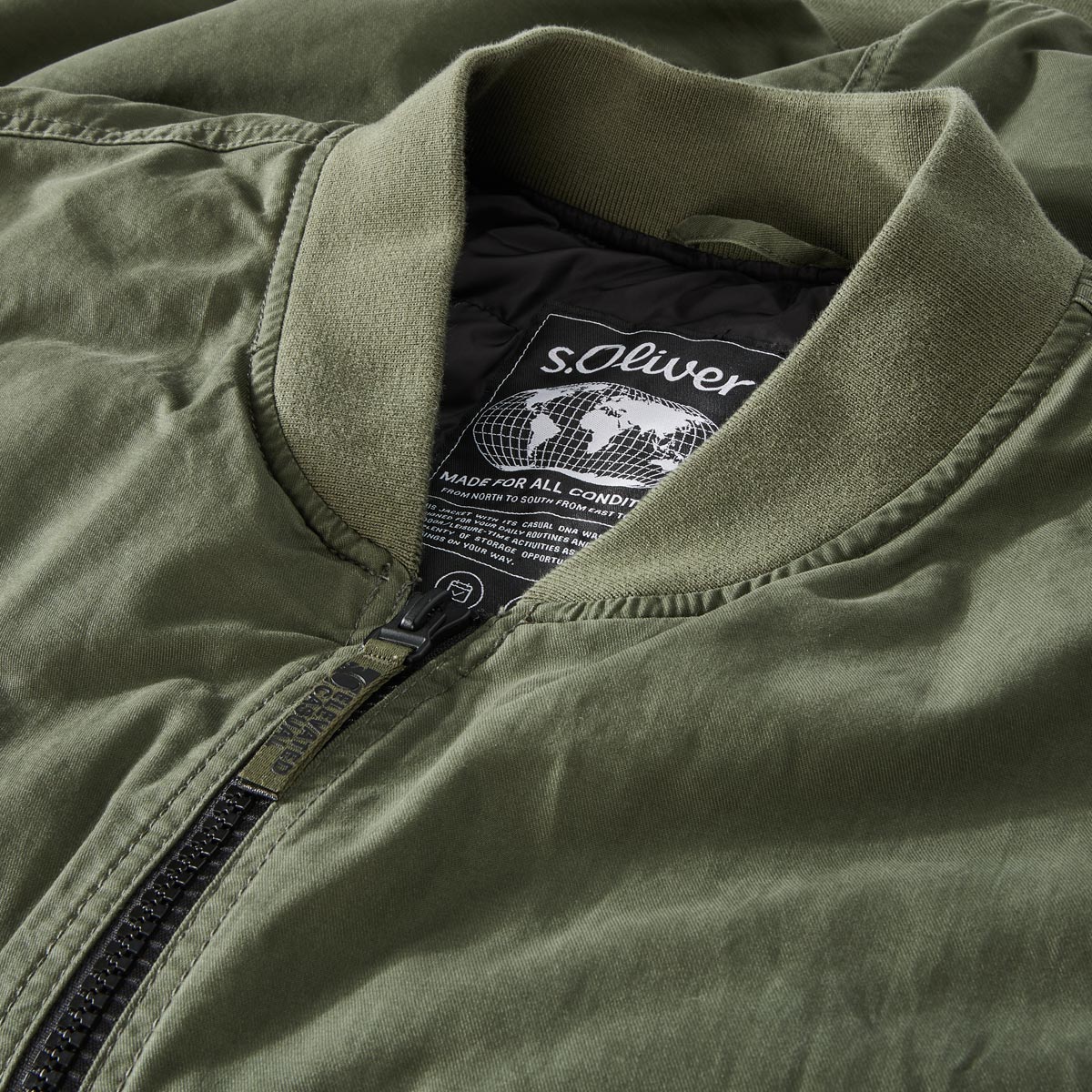 s.Oliver Blousonjacke grün