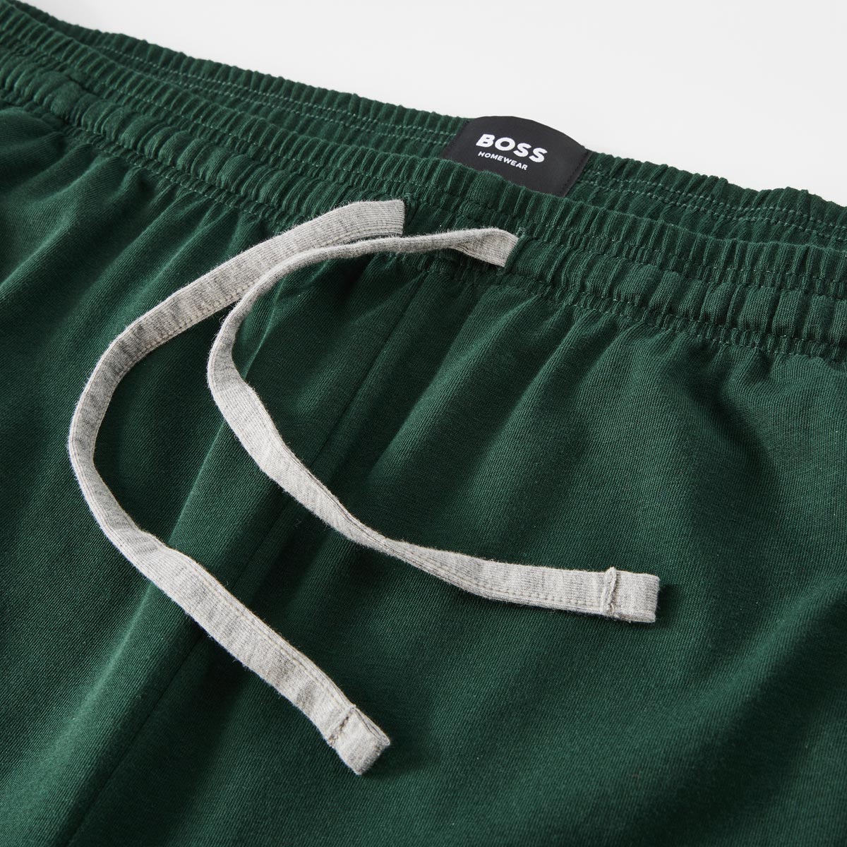 BOSS Jogging-Shorts aus Stretch-Jersey grün