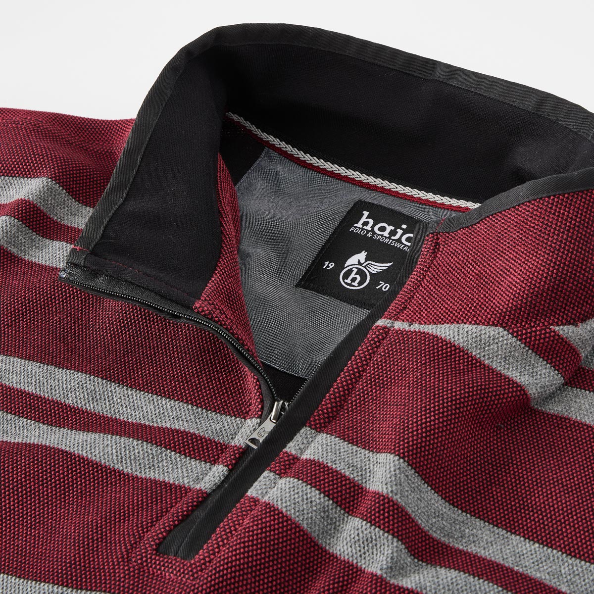 Hajo Sweatshirt "Stay Fresh", bügelfrei beere