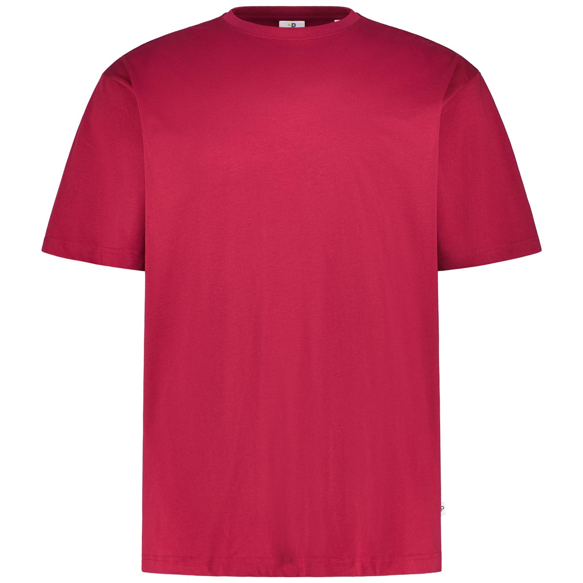 Pfundskerl 3er-Pack Basic-T-Shirt, Rundhals schwarz/beere/mint