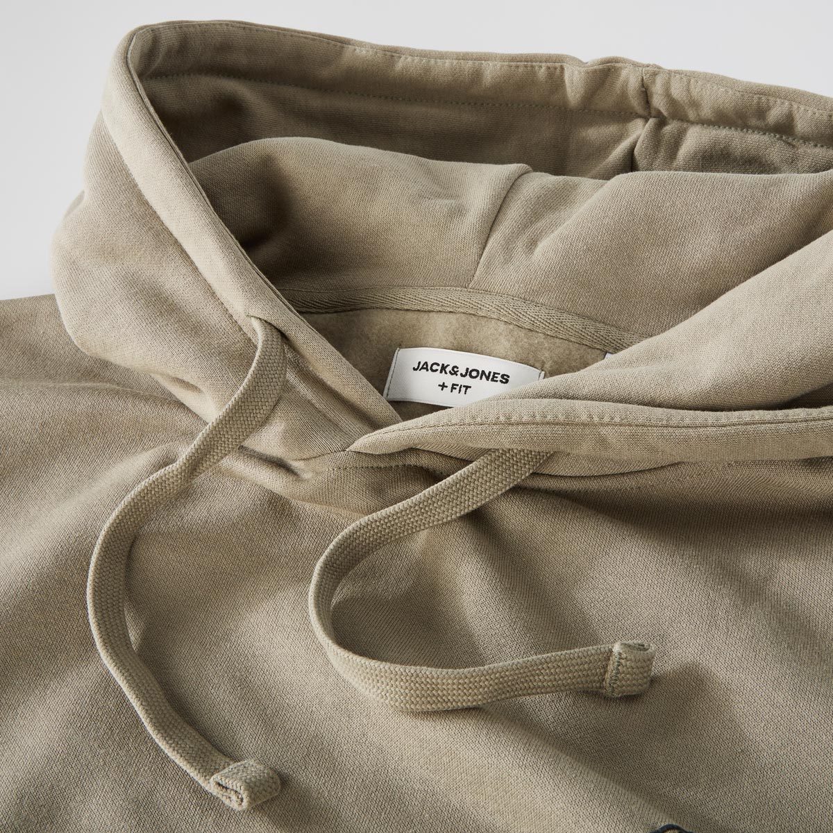 Jack&Jones Sweatshirt mit Label-Print oliv