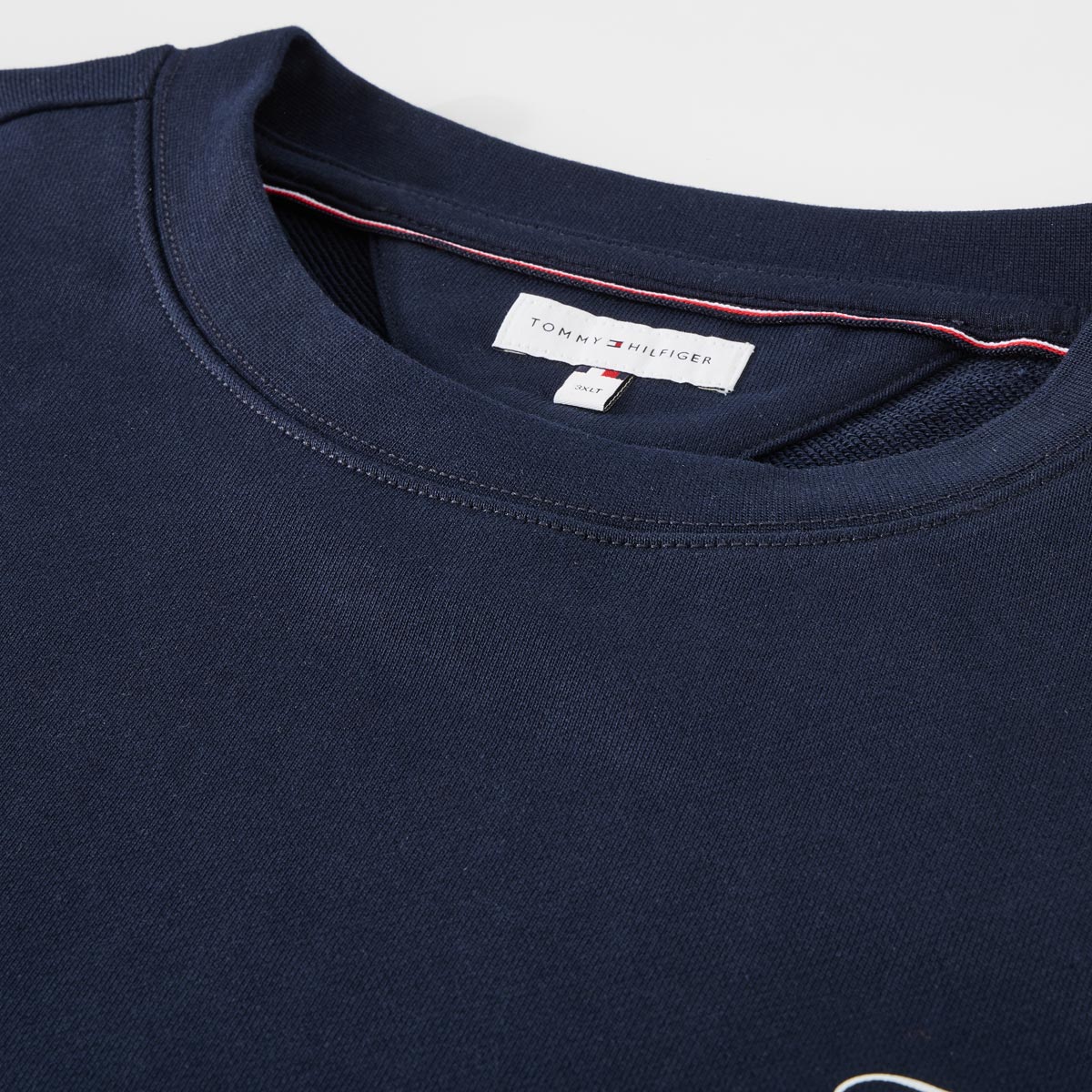 Tommy Hilfiger Sweatshirt mit Label-Print marine