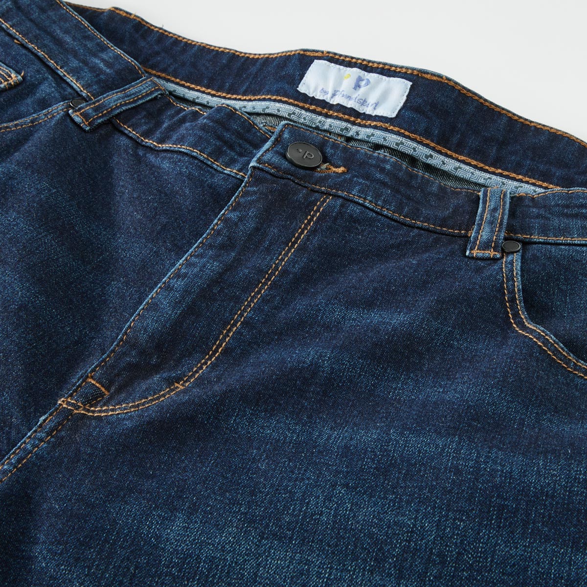 Pfundskerl Stretch-Jeans "Toronto", Regular Fit dunkelblau