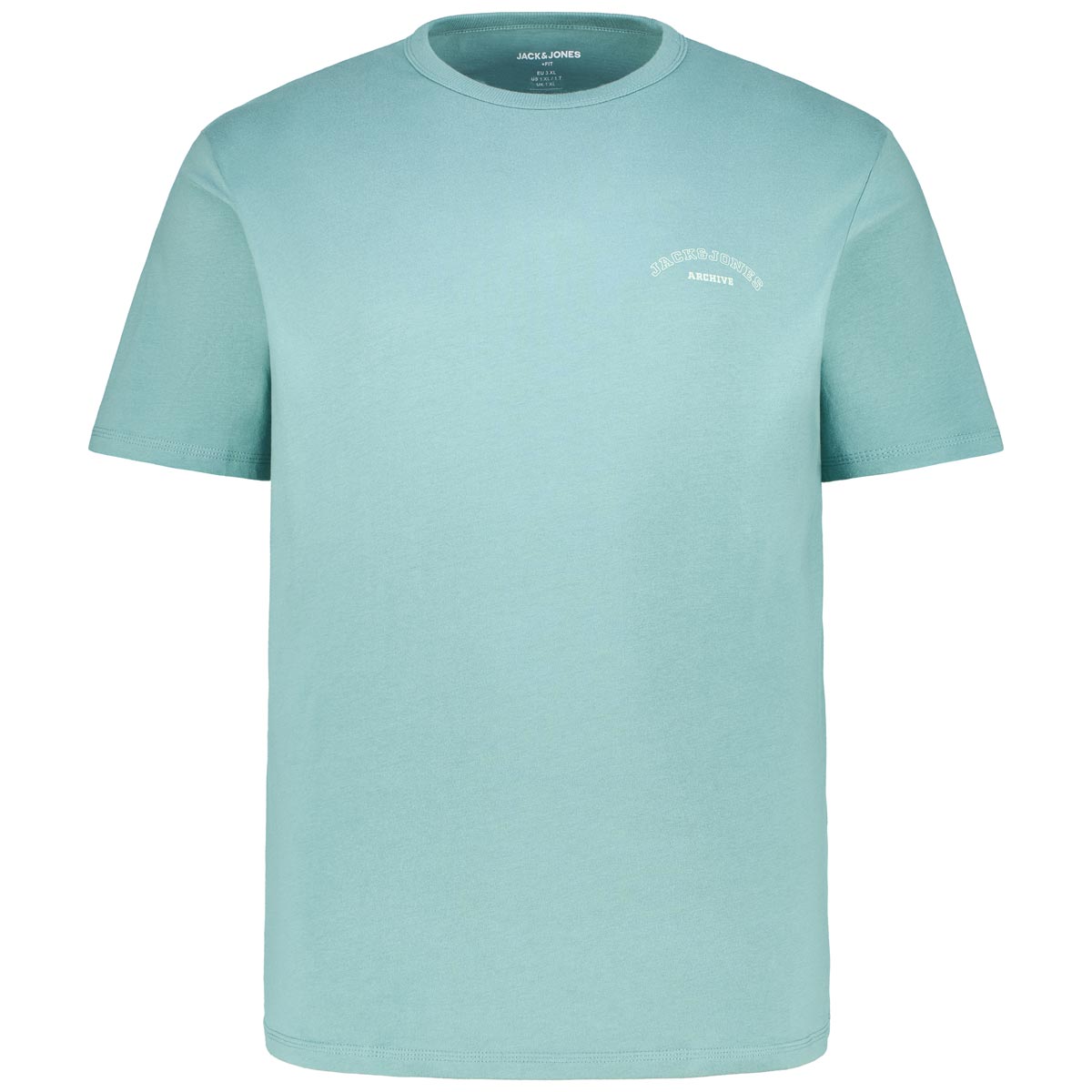 T-Shirt mit Label-Print