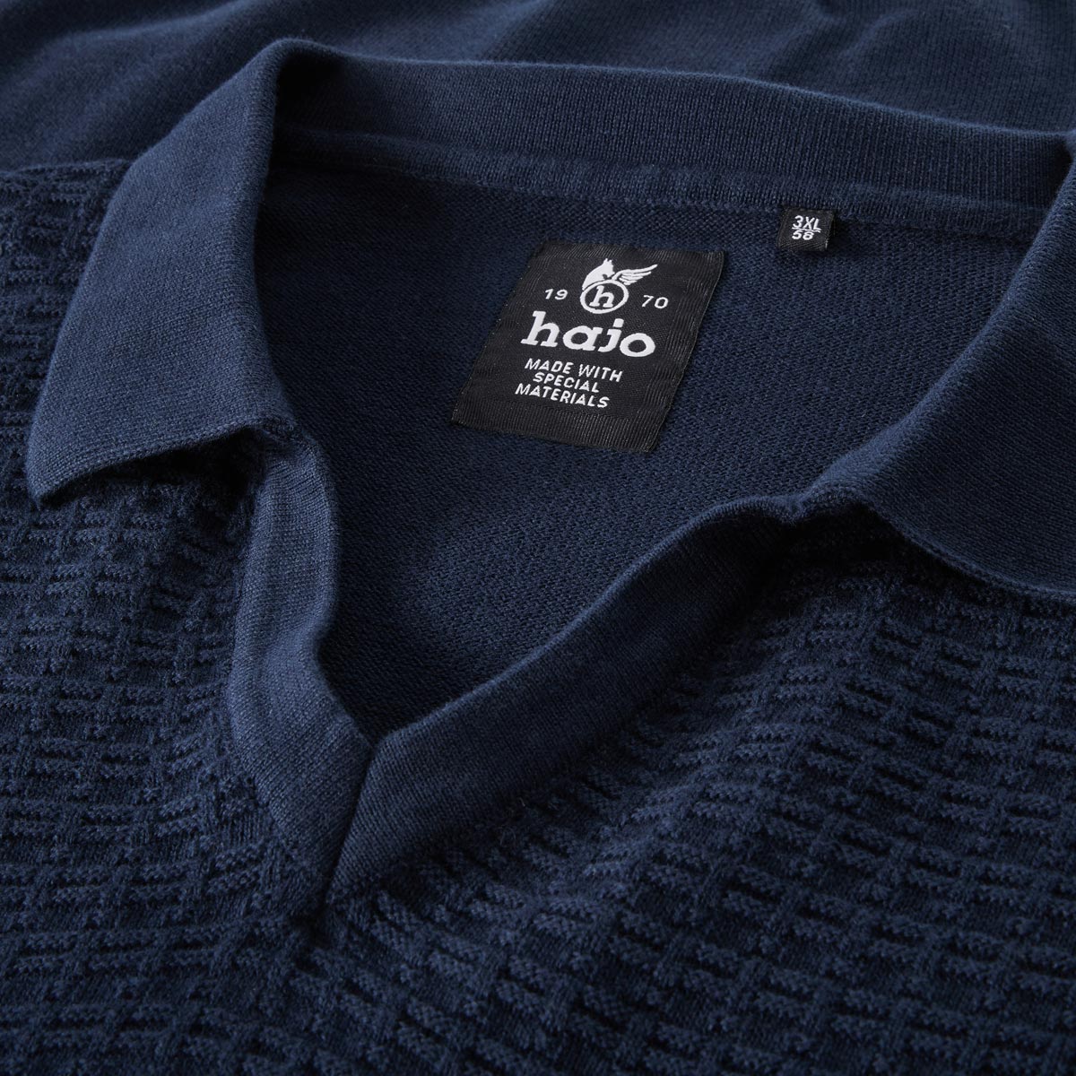 Hajo Basic-Poloshirt marine