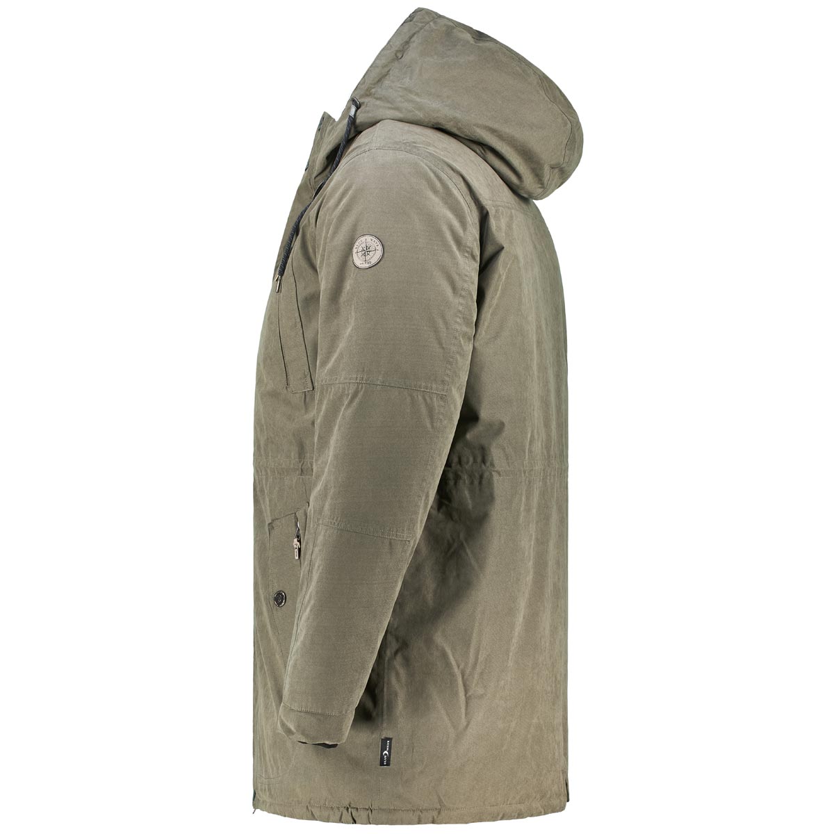 Blue Wave Funktionsparka, wind- und wasserdicht Farbe oliv Größe: 10XL günstig online kaufen