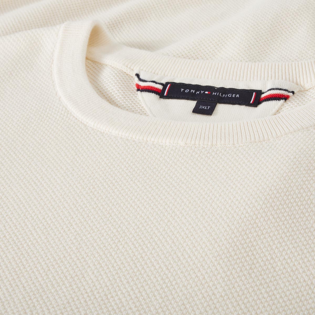 Tommy Hilfiger Strickpullover cremeweiß