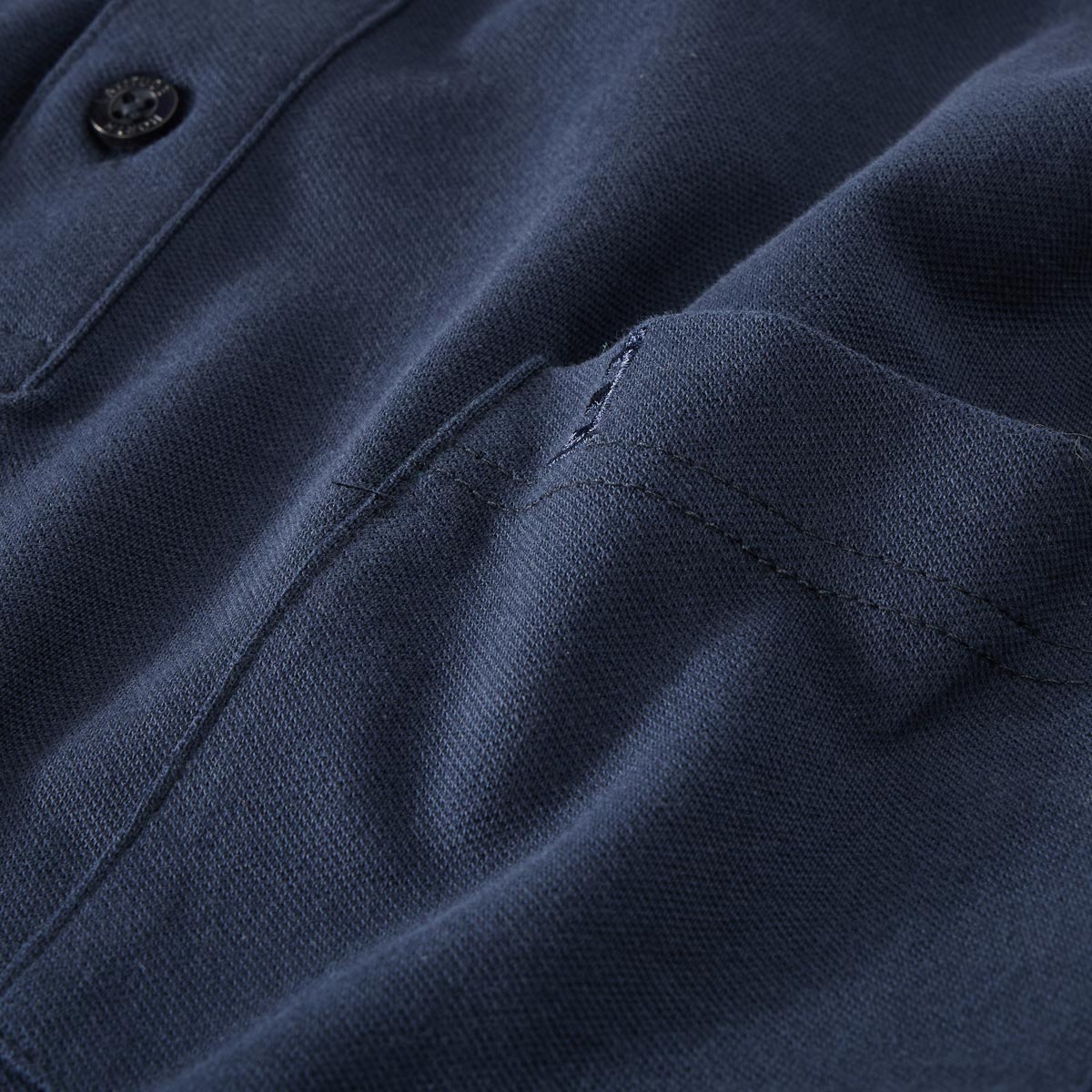 North Poloshirt mit Elasthan dunkelblau