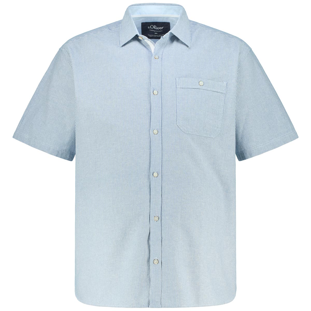 Freizeithemd mit Streifen