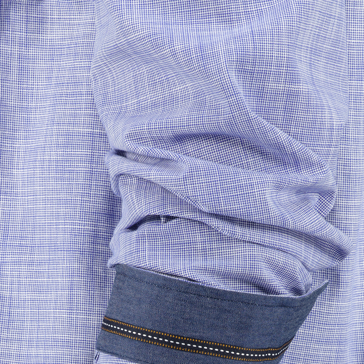 Maddox Trachtenhemd aus Baumwolle blau