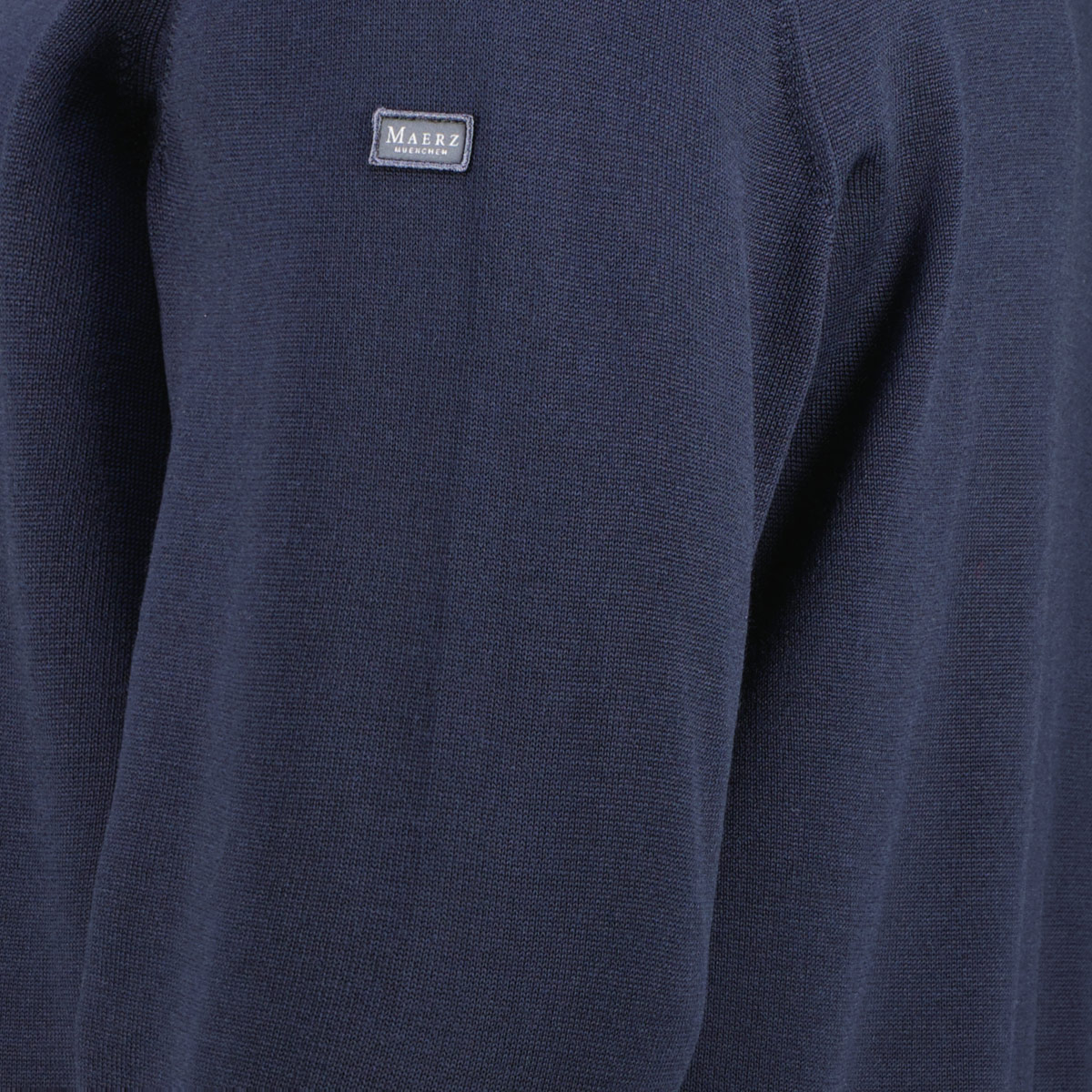 MAERZ MUENCHEN Pullover aus Merinowolle dunkelblau