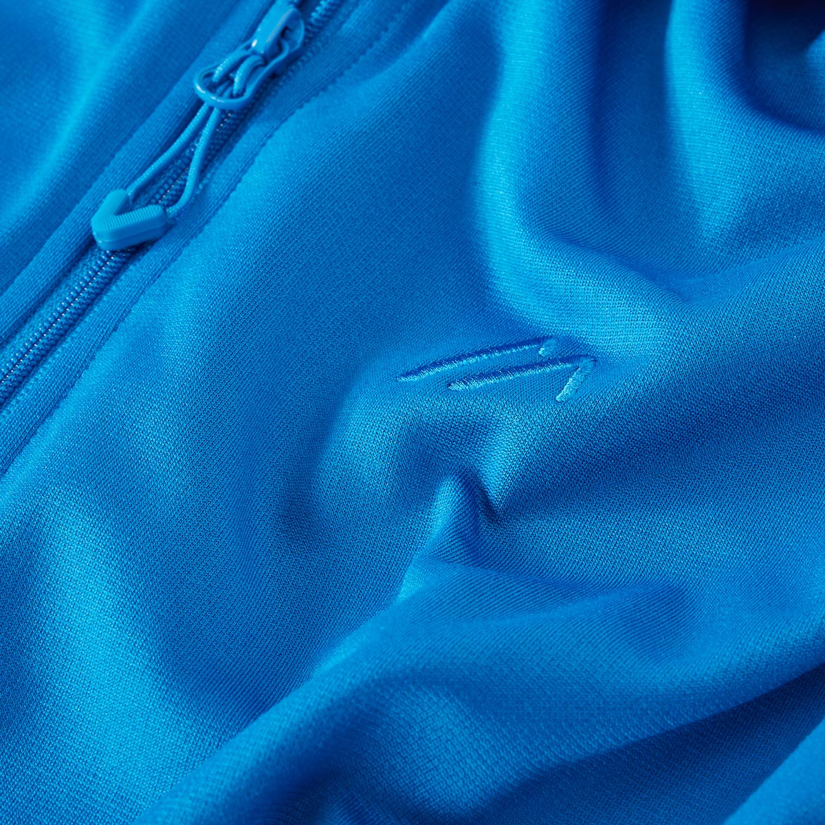 Maier Sports Funktionsshirt mit Stehkragen royalblau