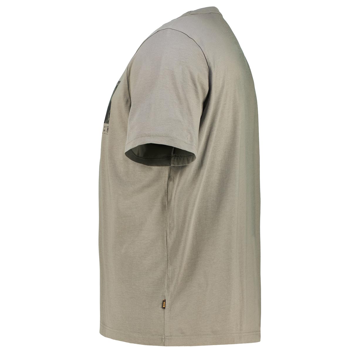 BOSS T-Shirt mit Motiv-Print Farbe grau Größe: 5XL günstig online kaufen