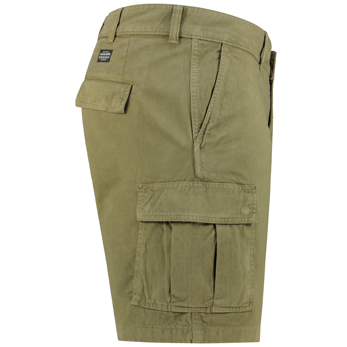 Jack&Jones Cargo-Shorts aus Baumwolle oliv