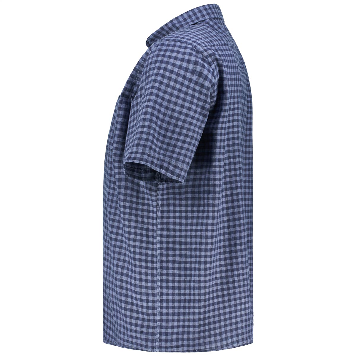 CASA MODA Freizeithemd mit Leinen blau