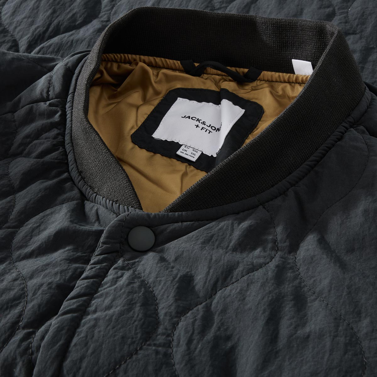 Jack&Jones Steppjacke, wasserabweisend schwarz