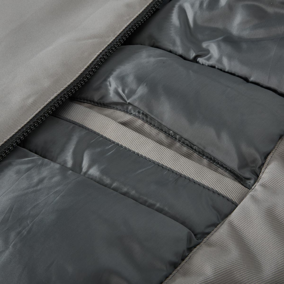 Jack&Jones Parka, wasserabweisend grau