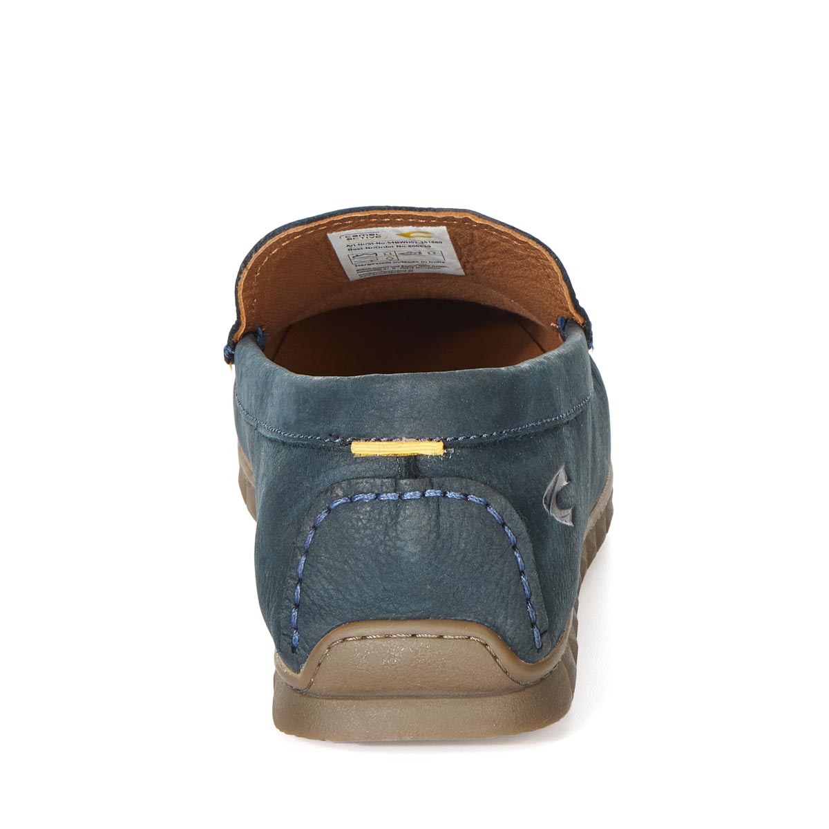 camel active Slipper "Boardwalk" aus Leder  dunkelblau