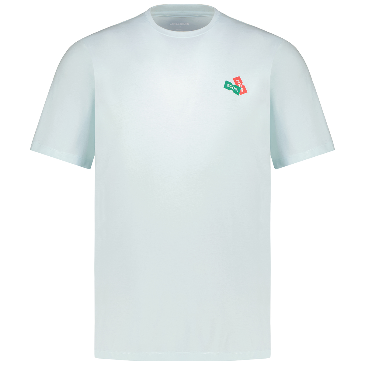 Jack&Jones T-Shirt mit Print auf Vorder- und Rückseite mint