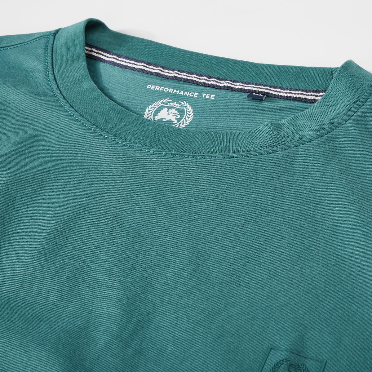 Lerros Funktionales Basic-T-Shirt, atmungsaktiv und schnelltrocknend dunkelgrün