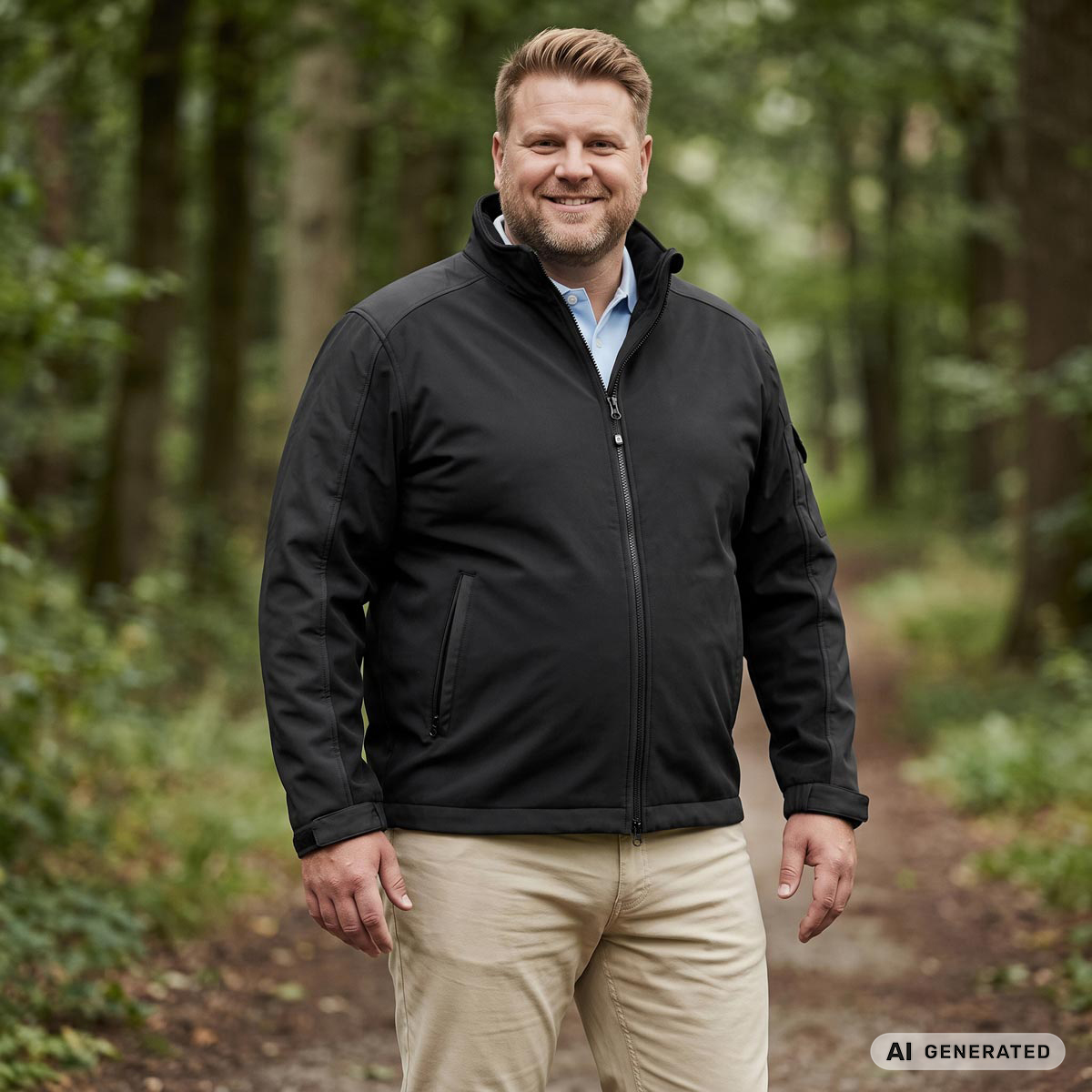Wellensteyn Fleecejacke "Jet Jacket"  im Materialmix schwarz