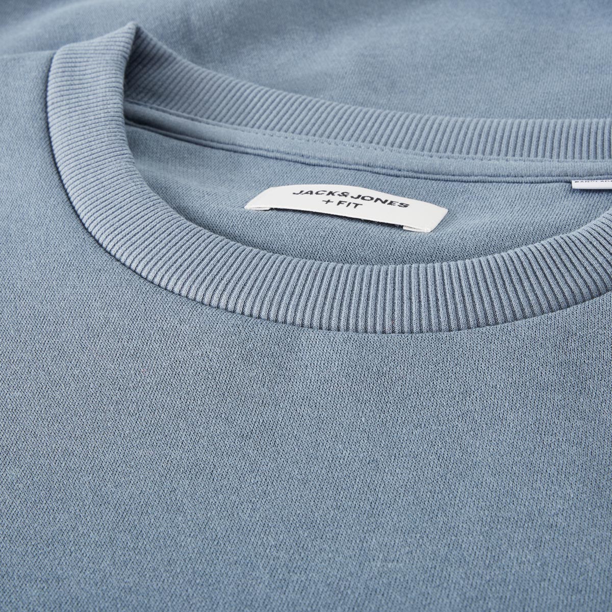 Jack&Jones Sweatshirt aus Baumwollmischung jeansblau