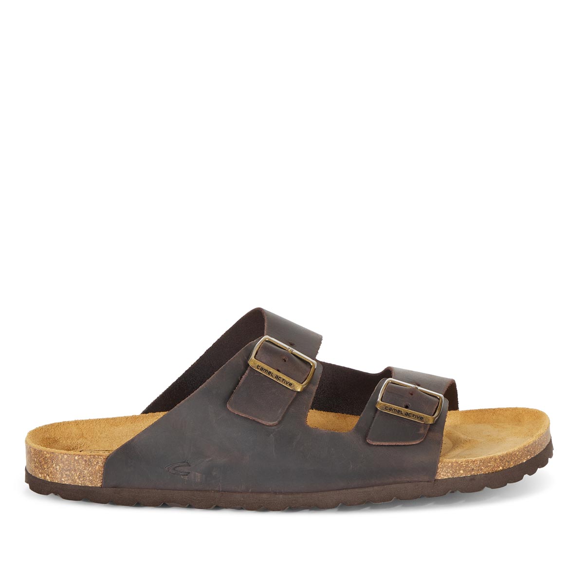 camel active Riemensandale aus Leder braun