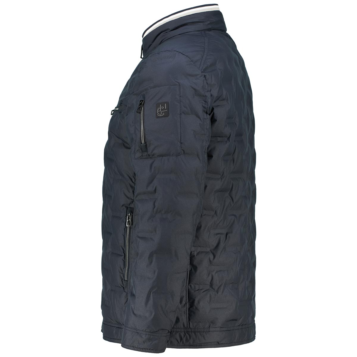 CASA MODA Steppjacke, wind- und wasserabweisend dunkelblau