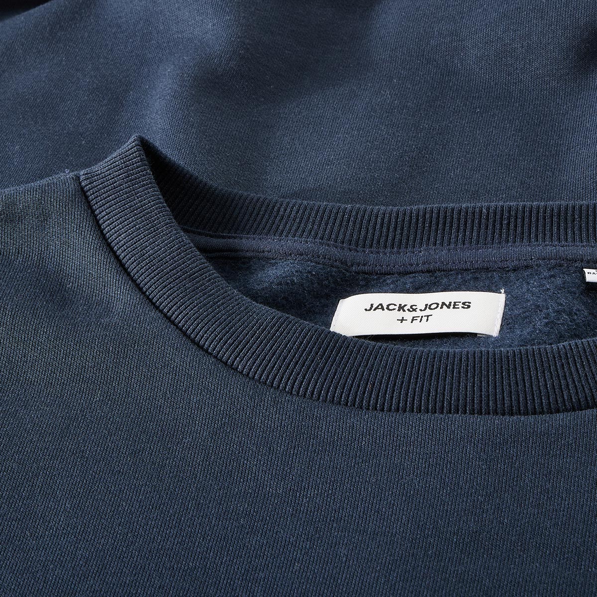 Jack&Jones Sweatshirt mit Label-Print marine