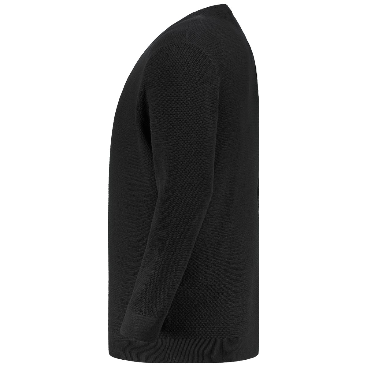 Jack&Jones Strickpullover aus Baumwolle schwarz