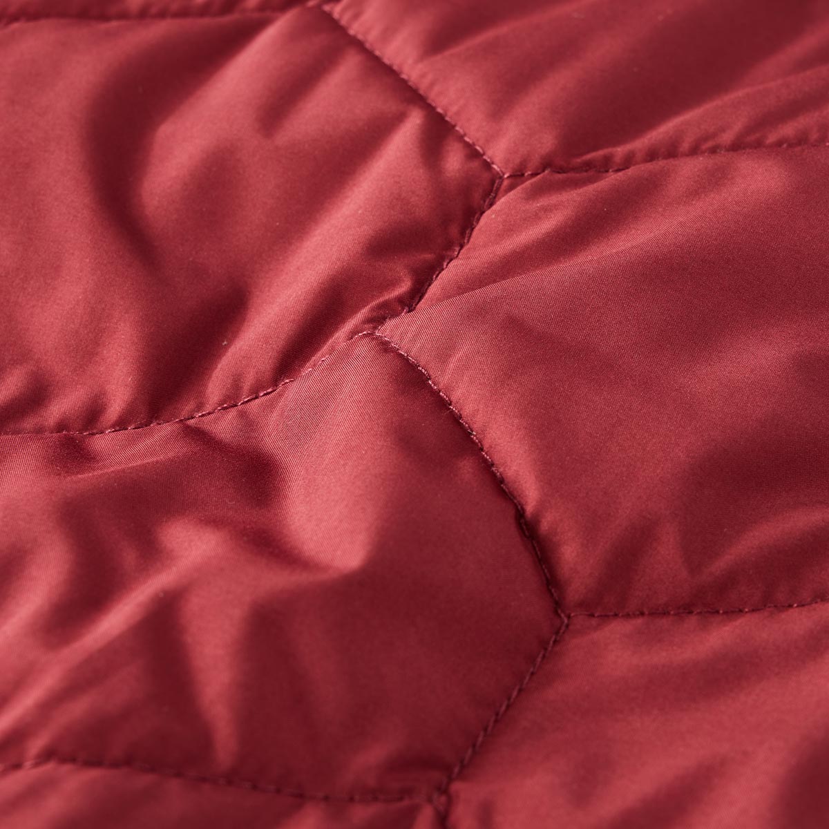 s.Oliver Steppweste mit Blousonkragen rot