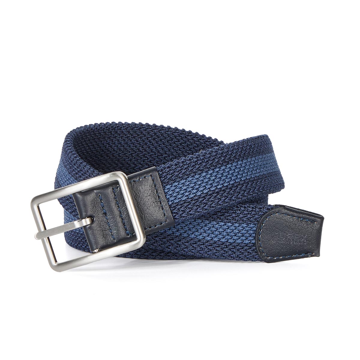 Stretch-Gürtel mit Flechtmuster, Überlänge