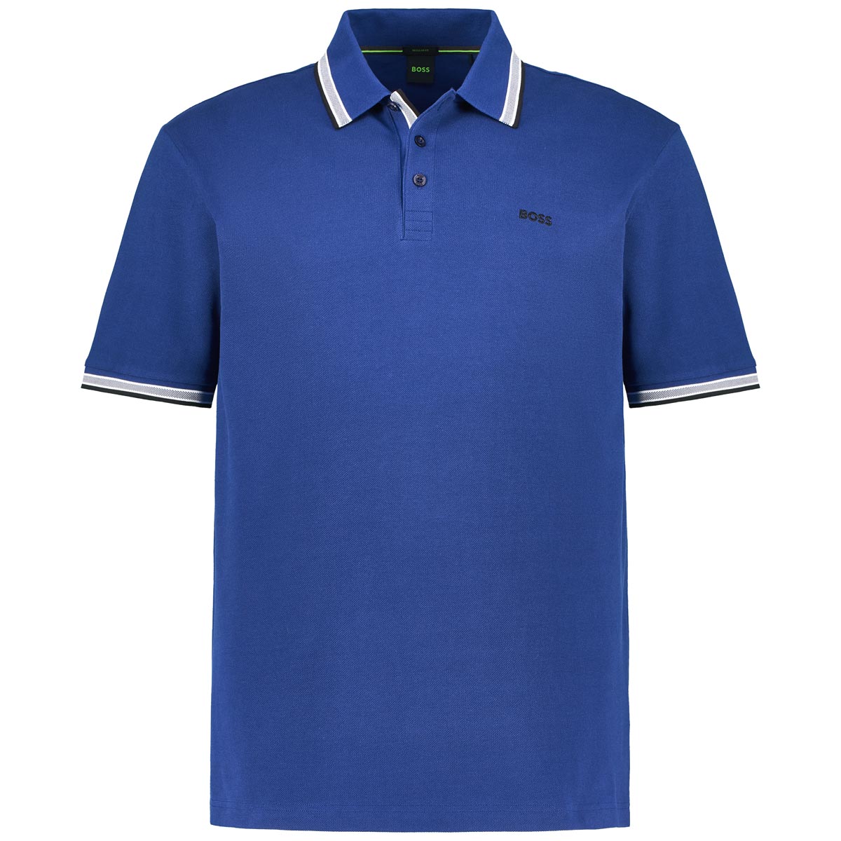 BOSS Poloshirt mit Kontrastdetails Farbe dunkelblau Größe: 3XL günstig online kaufen