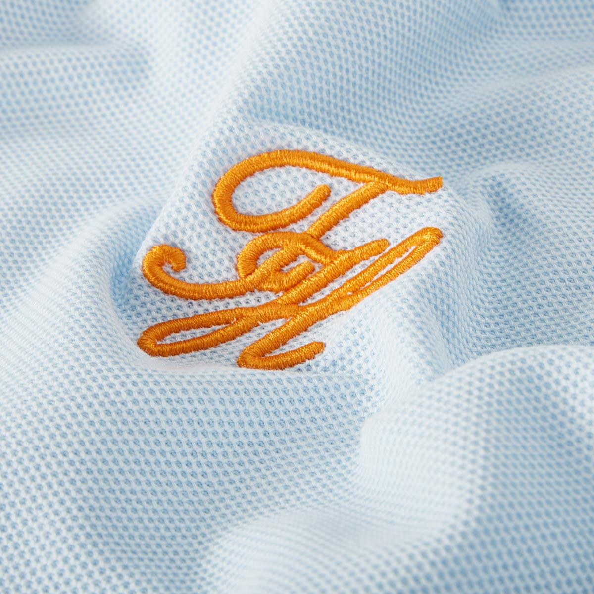 Tommy Hilfiger Poloshirt mit Label-Stickerei hellblau