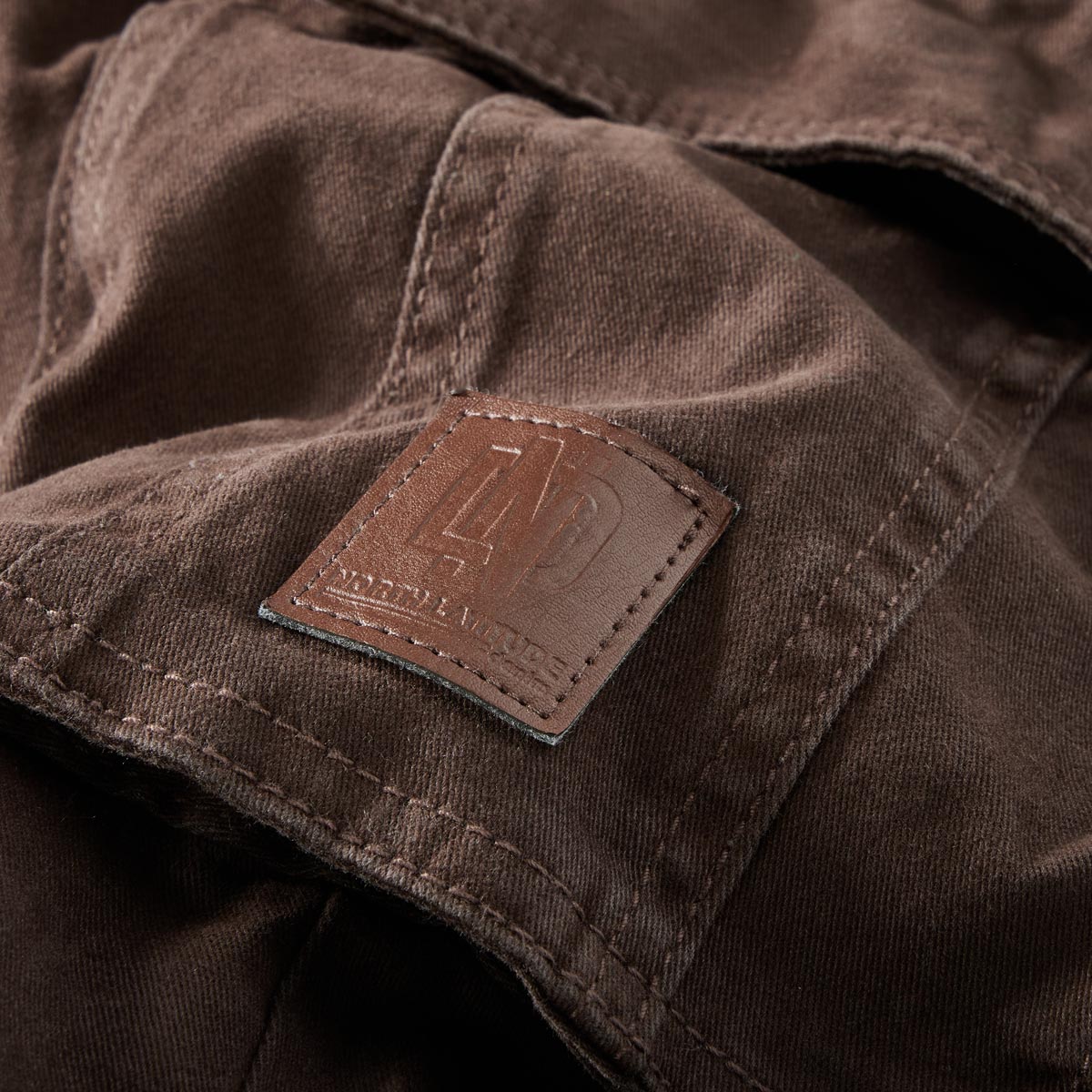 North Cargohose mit Stretch dunkelbraun