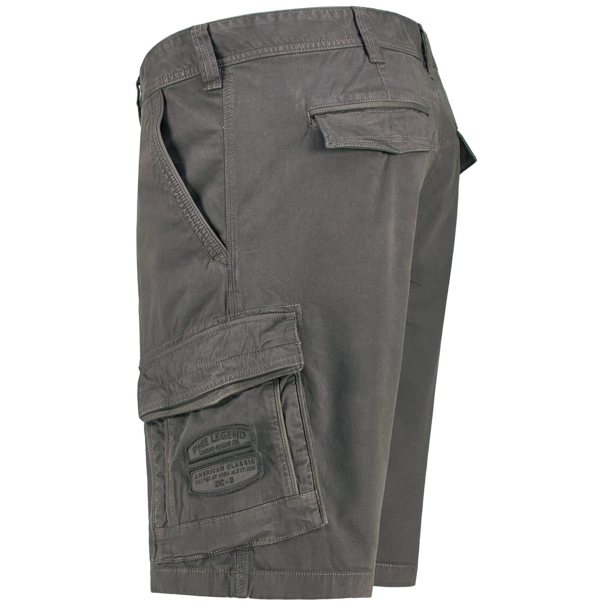 PME LEGEND Stretch-Cargo-Shorts "Rotor" Farbe anthrazit Größe: W48 günstig online kaufen