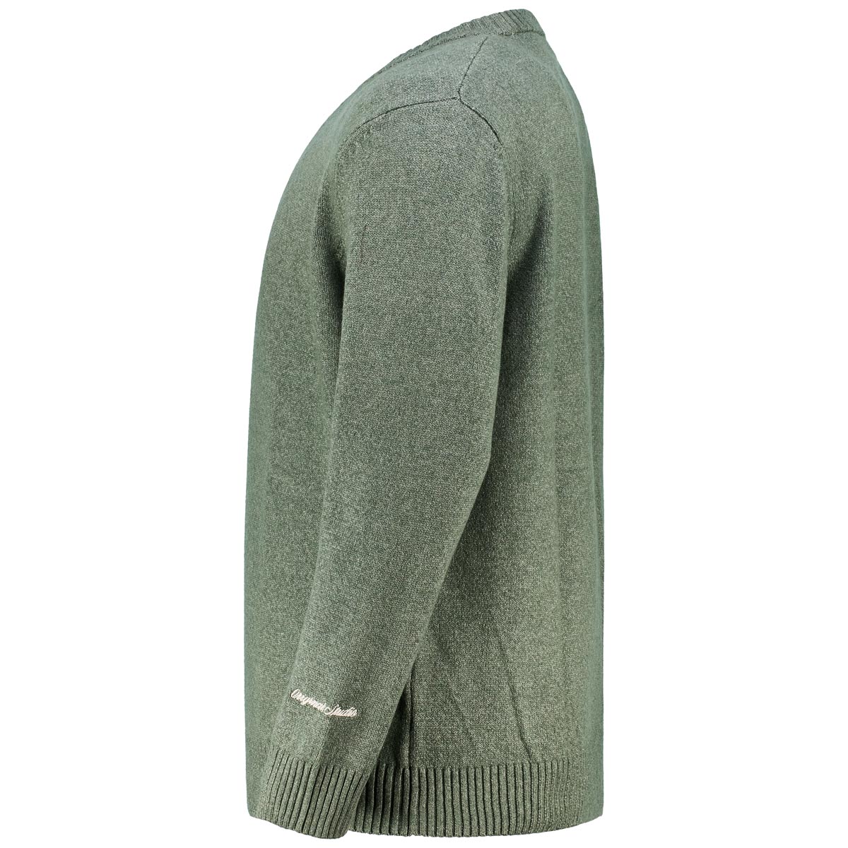 Jack&Jones Strickpullover mit Biobaumwolle oliv
