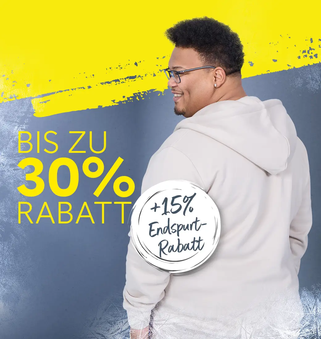 Helles Sweatshirt mit Kapuze für Herren in großen Größen, lässige Mode bei Pfundskerl mit bis zu 30 Prozent Rabatt