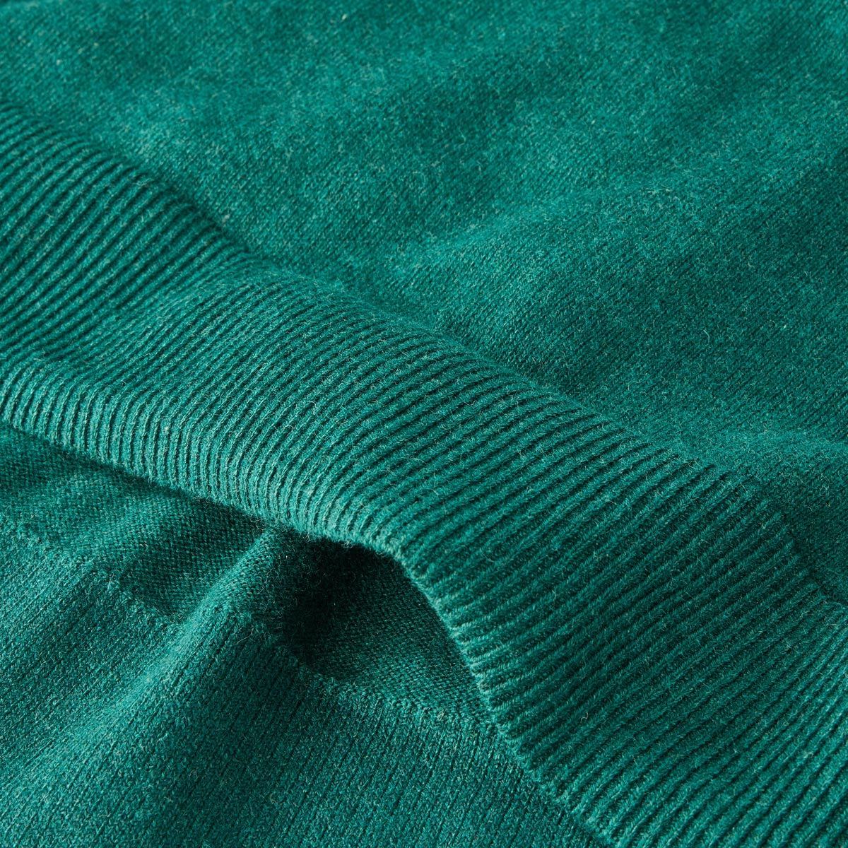 Tommy Hilfiger Feinstrickpullover mit Kaschmir dunkelgrün