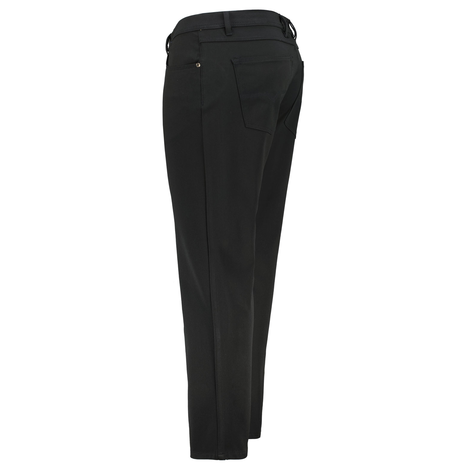 Colac Knitterfreie Stretch-Hose "Tim", Slim Fit schwarz