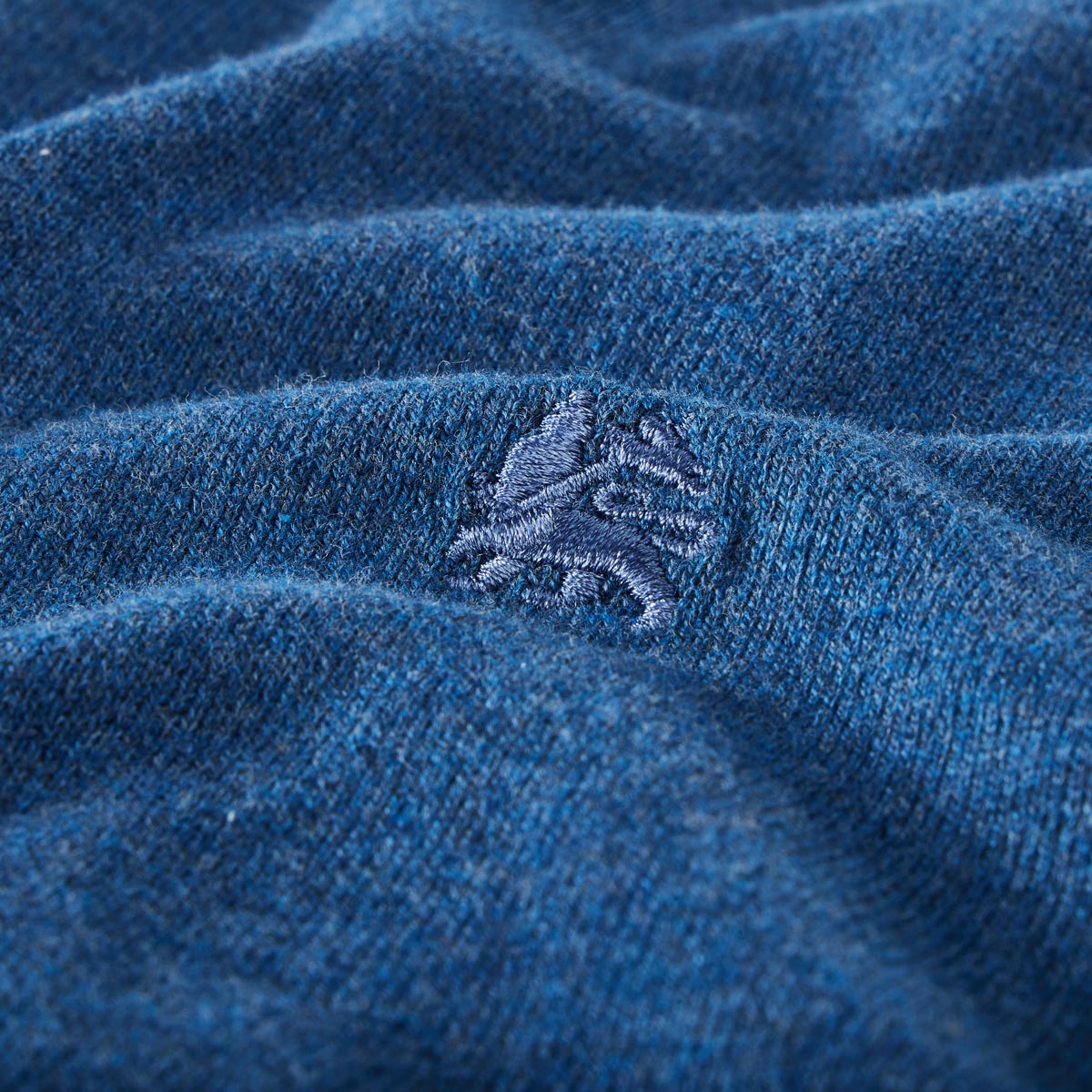 Lerros Pullover aus Baumwolle blau