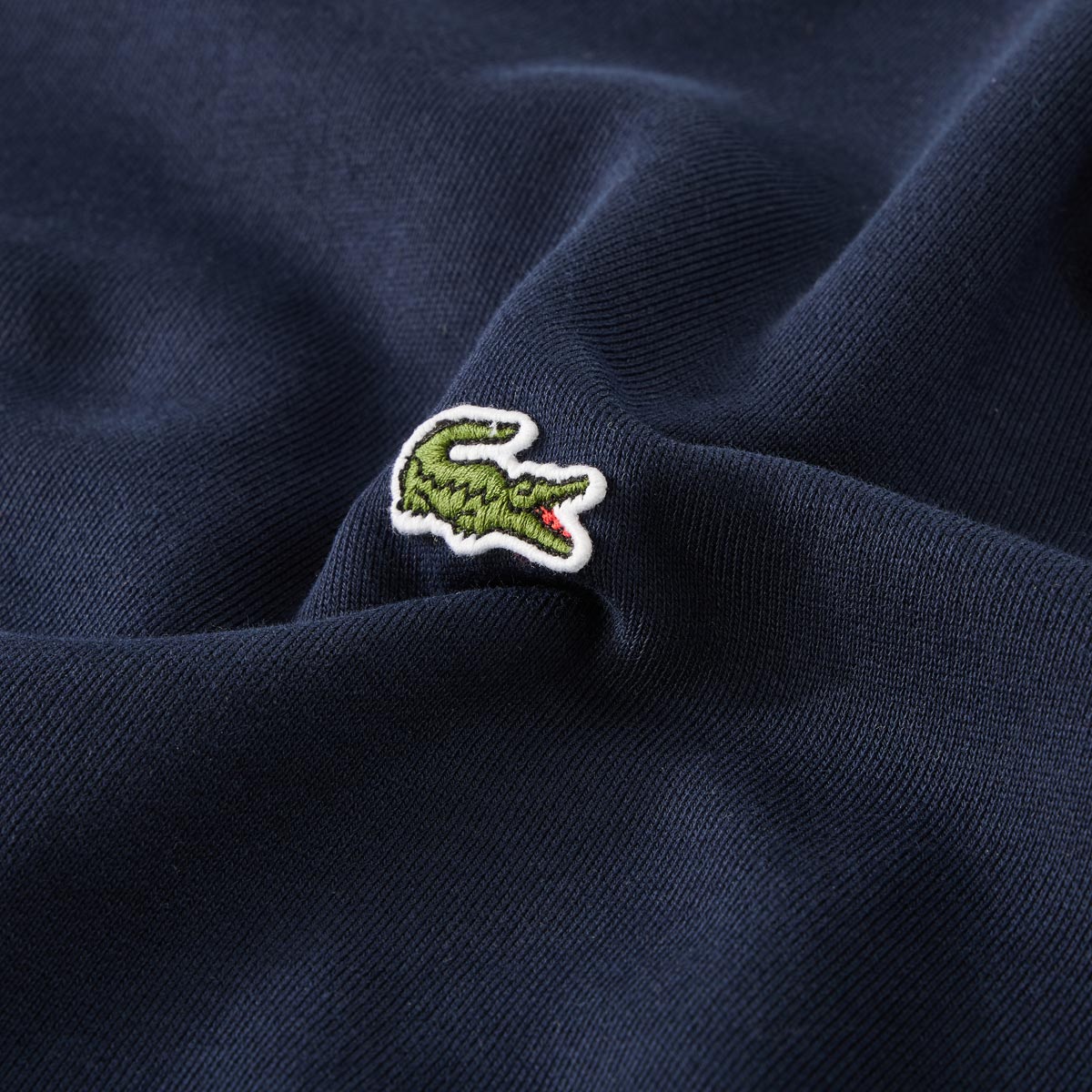LACOSTE Sweatshirt aus Baumwollfleece marine