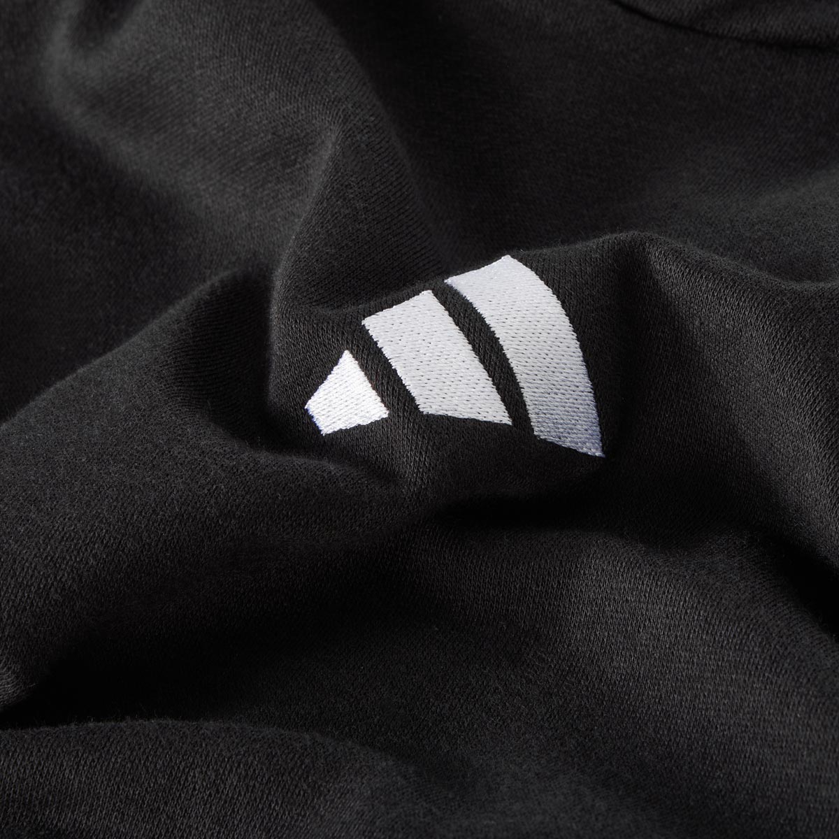 adidas Hoodie aus Baumwolle schwarz
