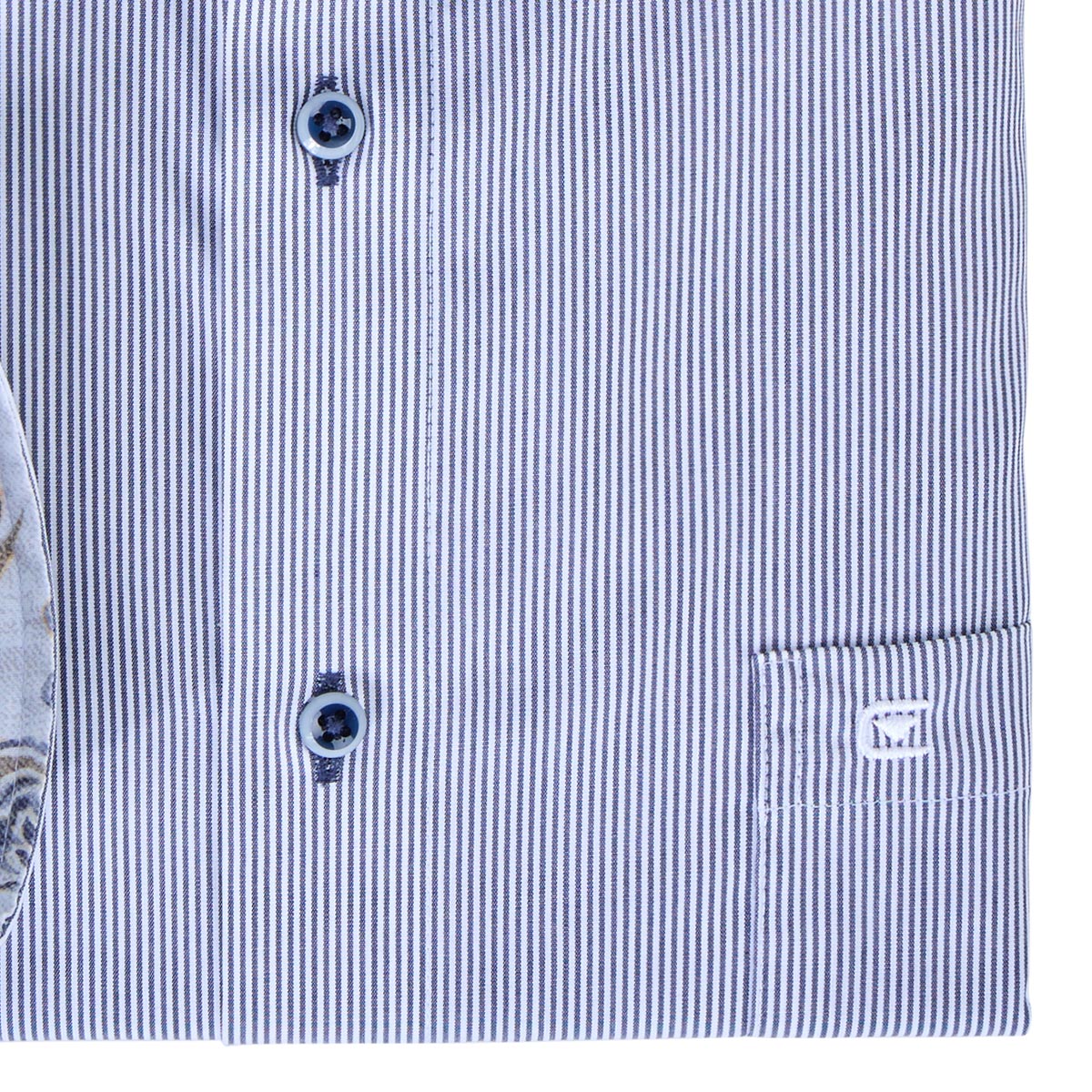 CASA MODA Bügelfreies Businesshemd, langarm blau