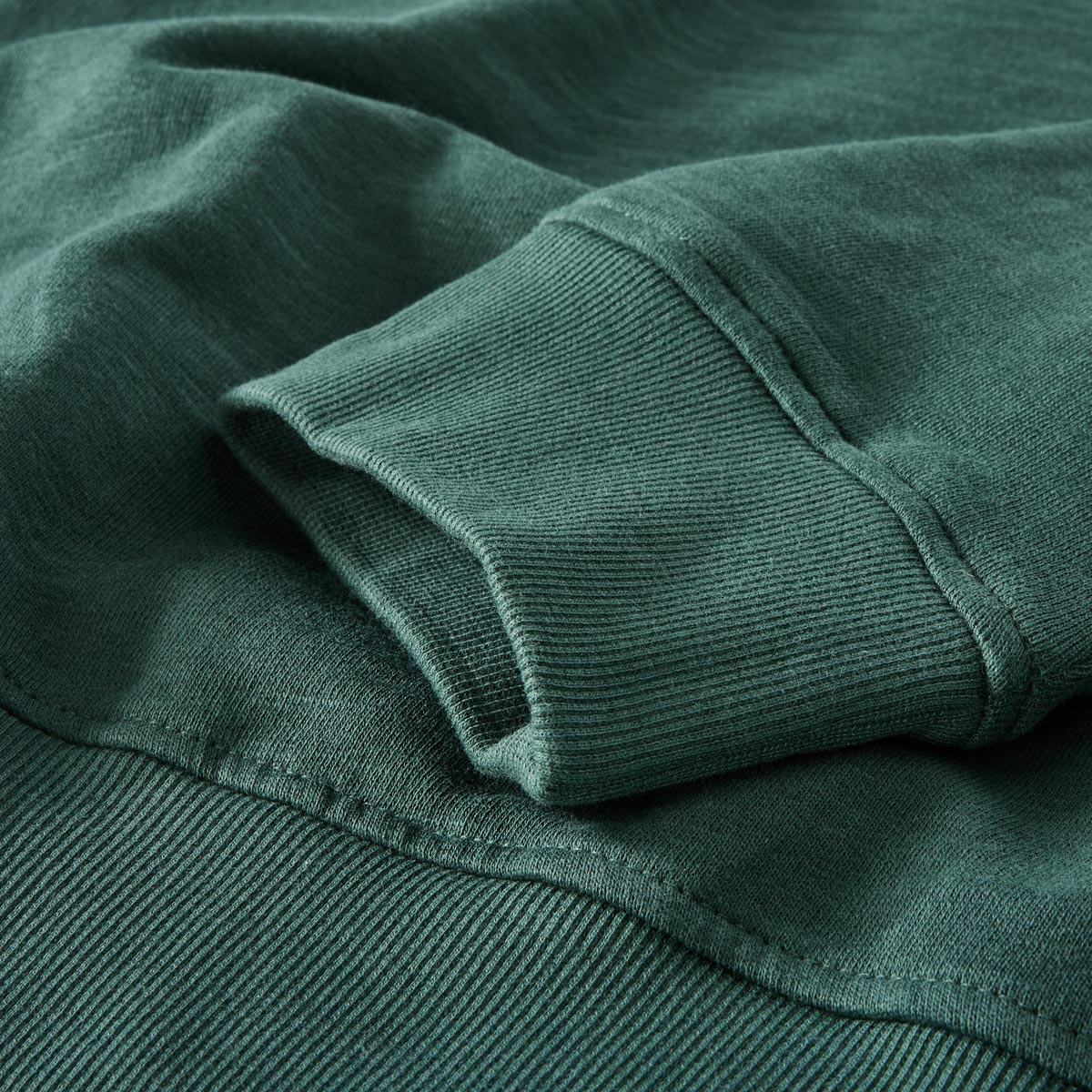 North Sweatshirt mit Rückenprint grün