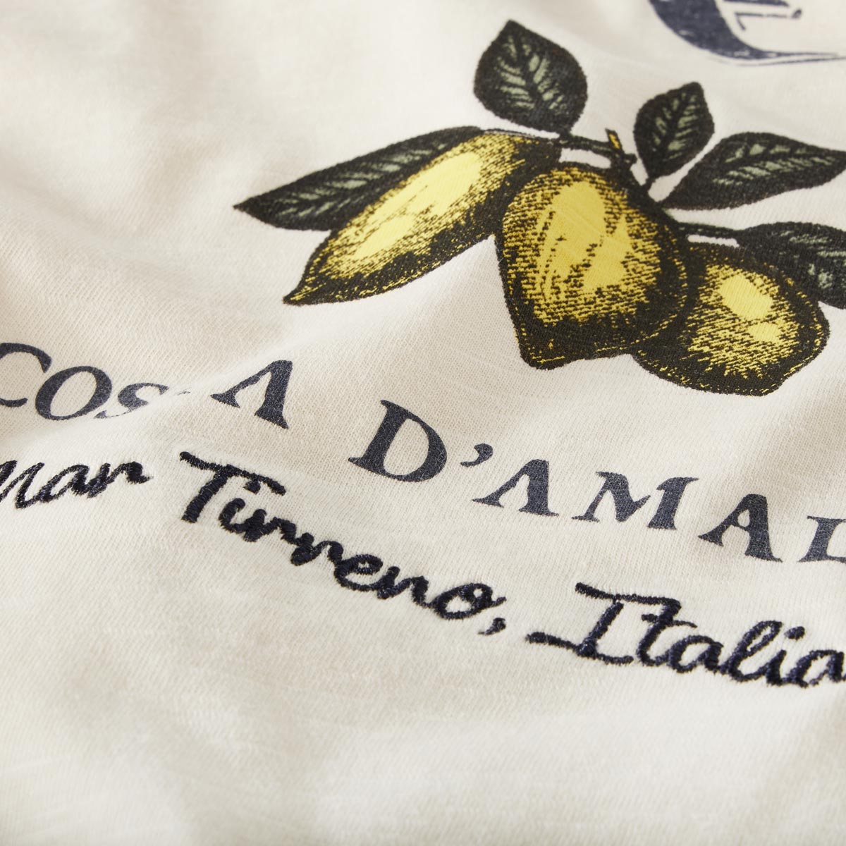 Hajo T-Shirt mit Motiv-Print beige