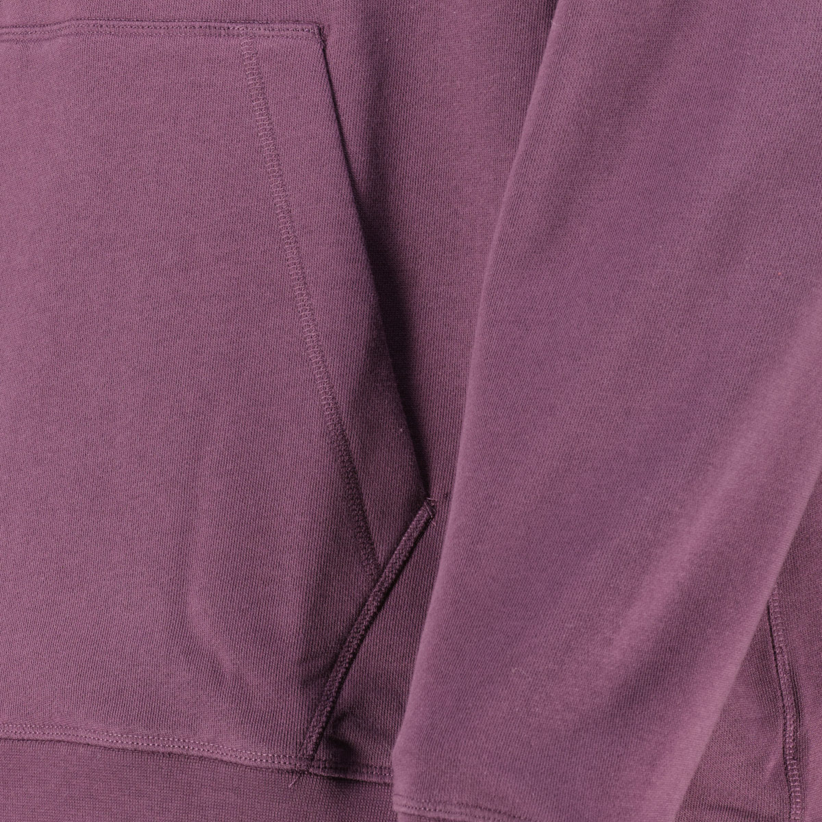 BOSS Hoodie aus Biobaumwolle dunkelrot