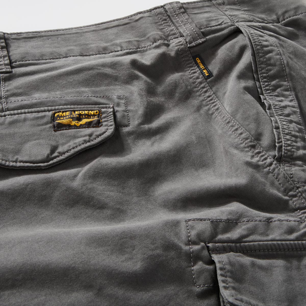 PME LEGEND Cargohose mit Stretch anthrazit